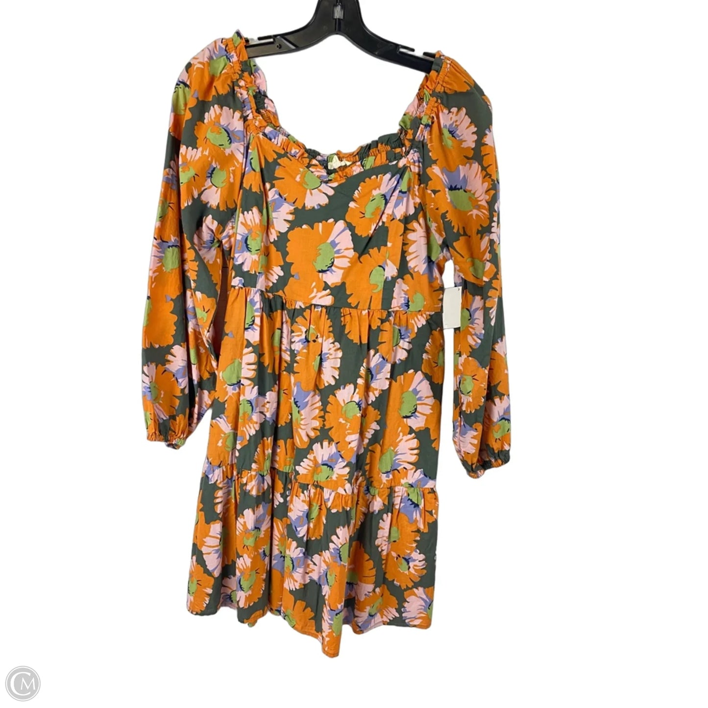 Dress Casual Short By Jodifl In Floral Print, Size: S