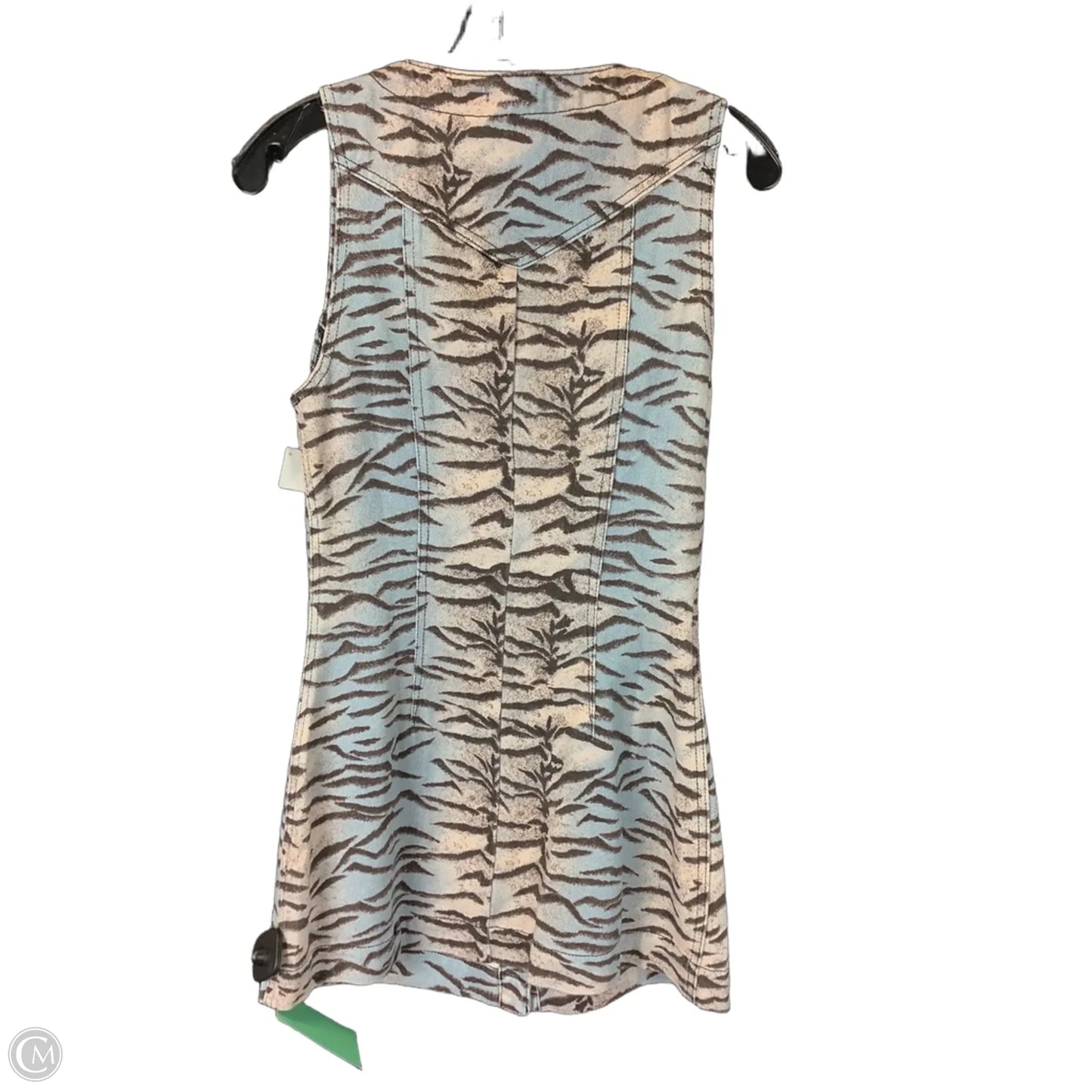 Dress Casual Short By Nasty Gal In Zebra Print, Size: 4