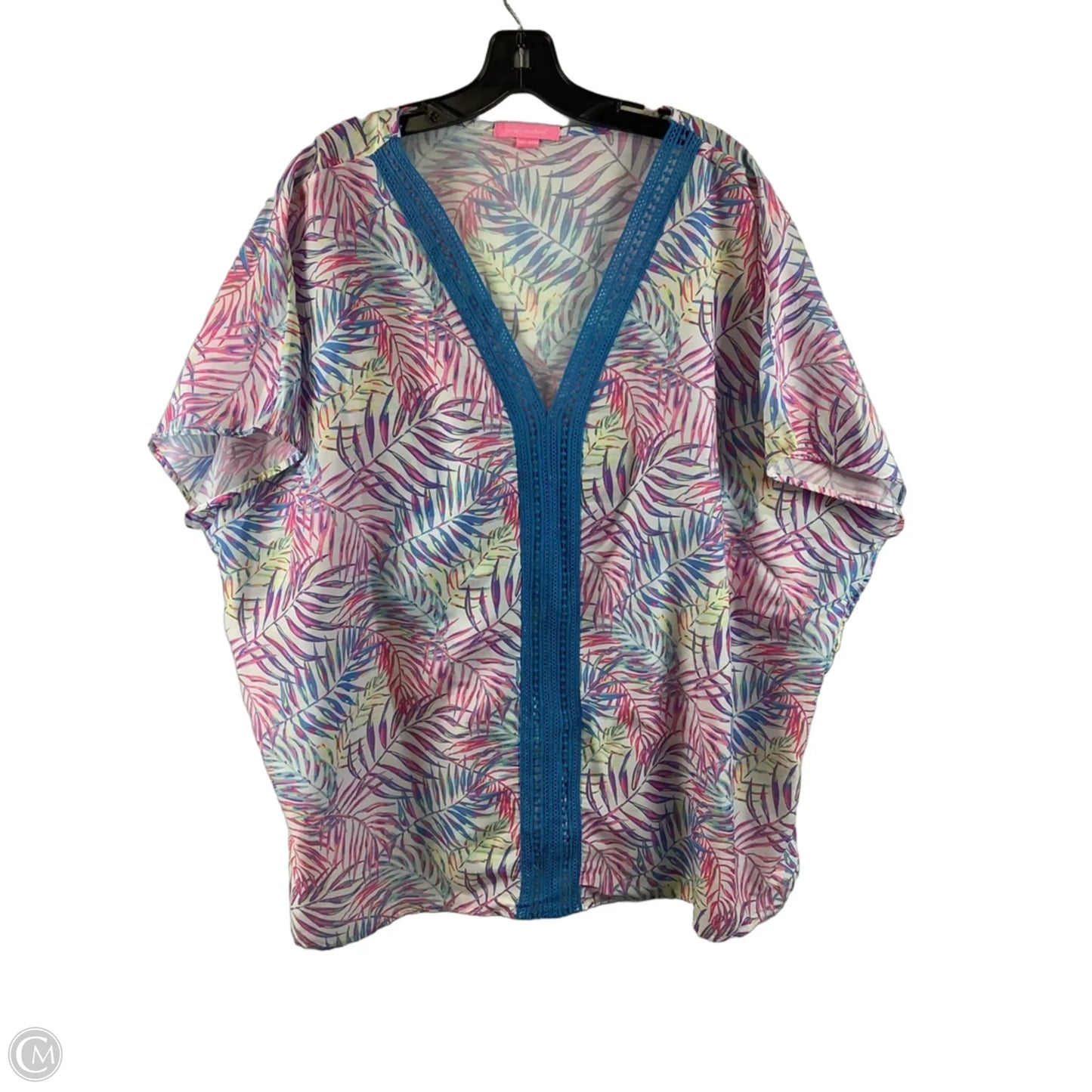 Swimwear Cover-up By Simply Southern In Tropical Print, Size: S
