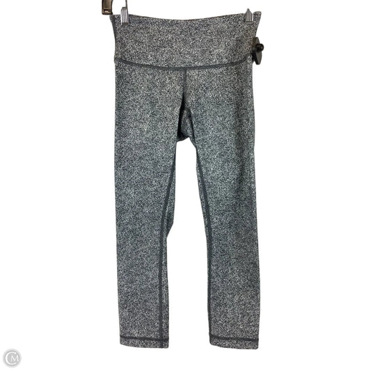 Athletic Leggings Capris By Lululemon In Grey, Size: 2