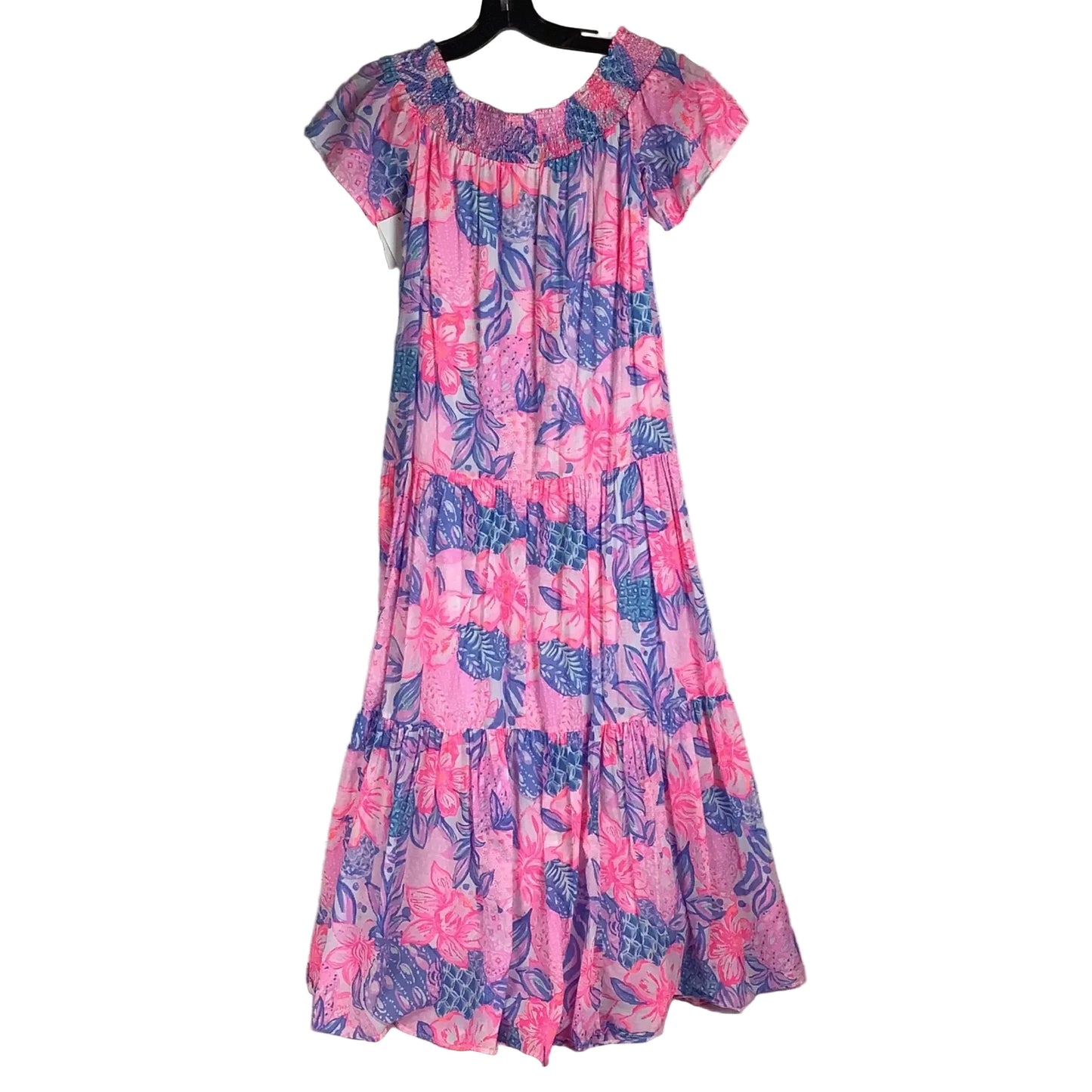 Dress Designer By Lilly Pulitzer In Blue & Pink, Size: Xxs