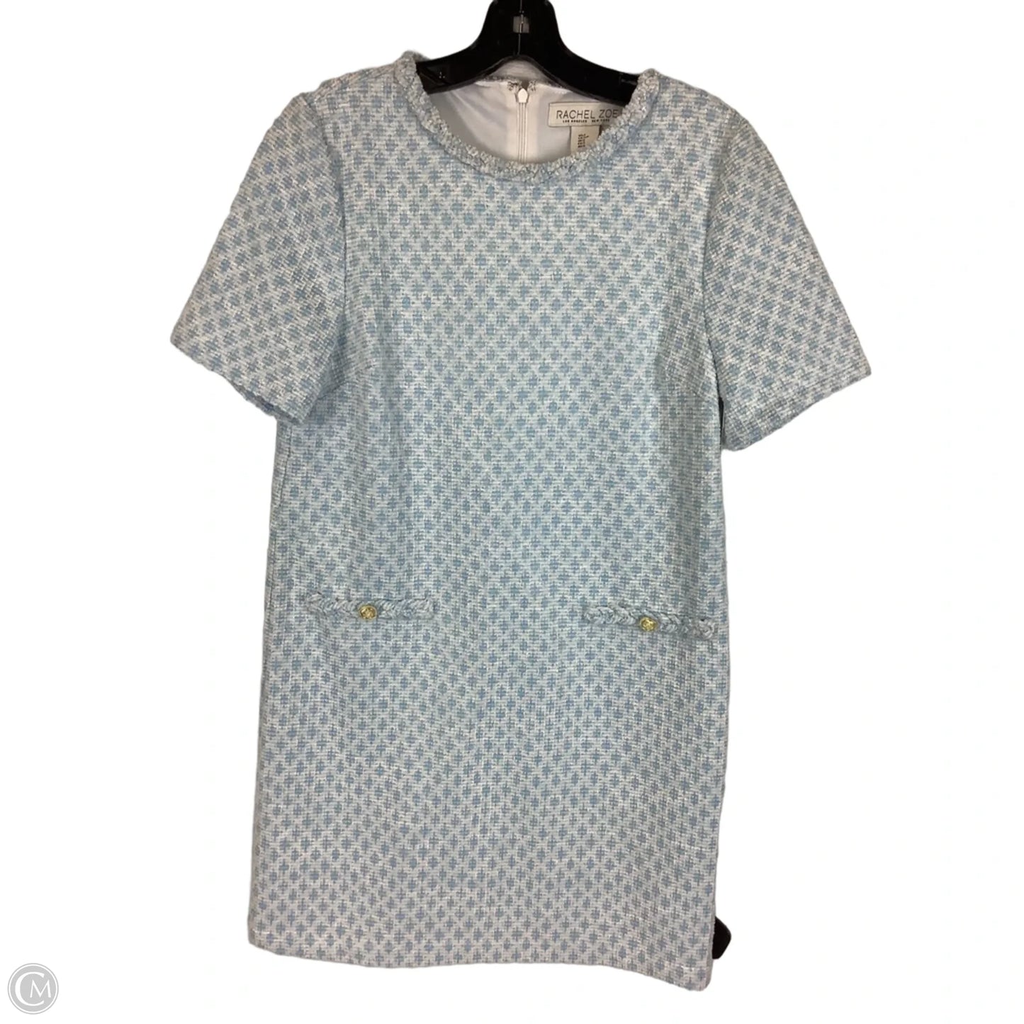 Dress Work By Rachel Zoe In Blue & White, Size: S