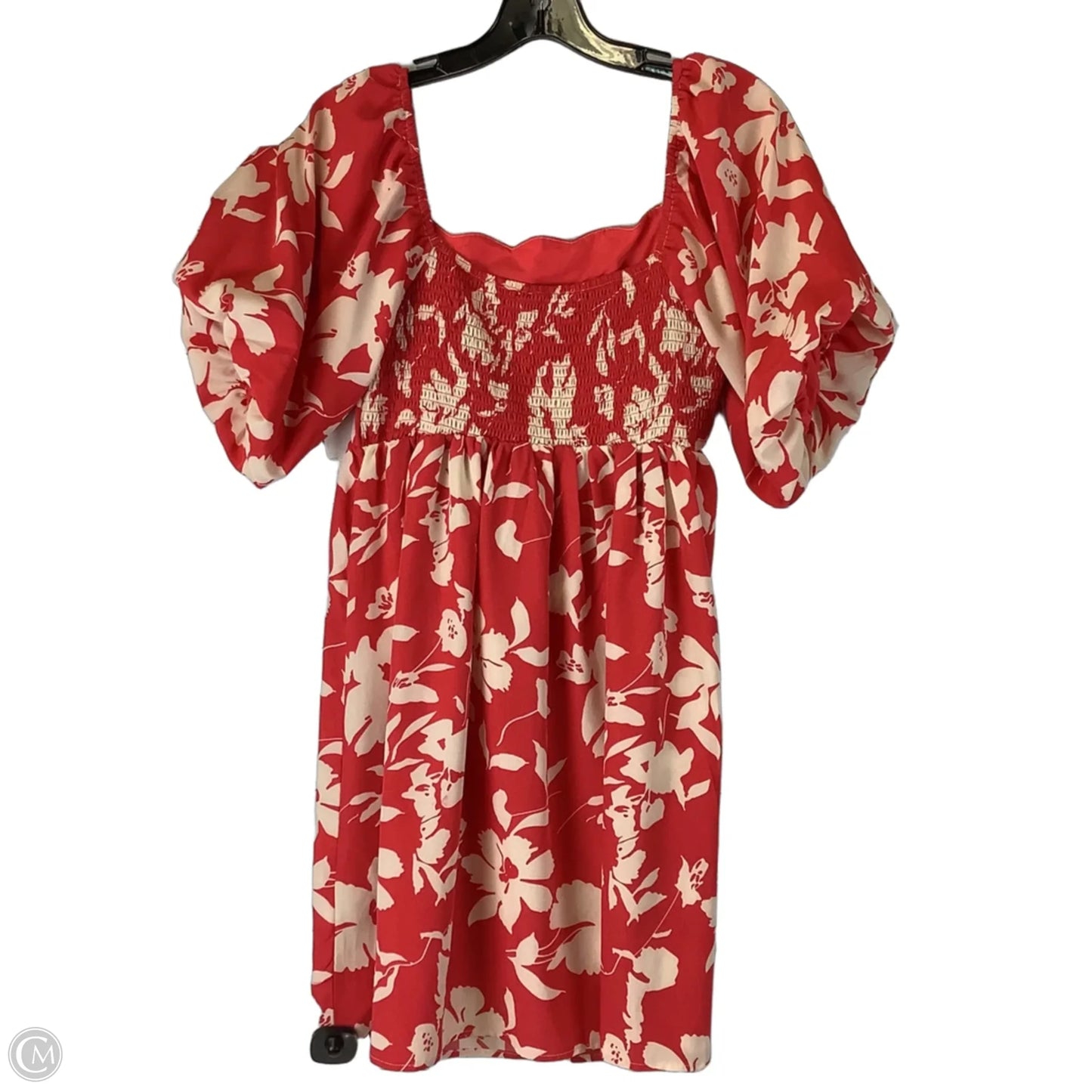 Dress Casual Short By Umgee In Red & White, Size: M