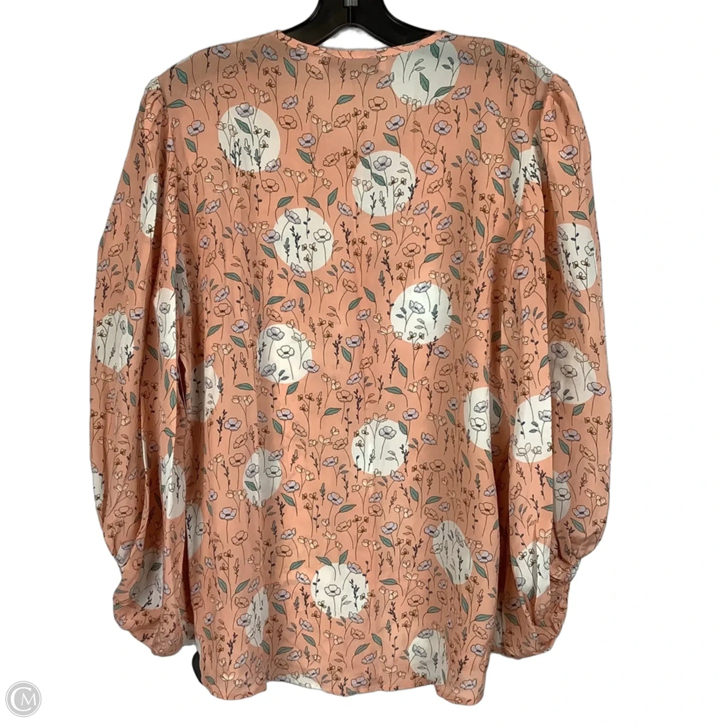 Top Long Sleeve By Hunter Bell In Floral Print, Size: M