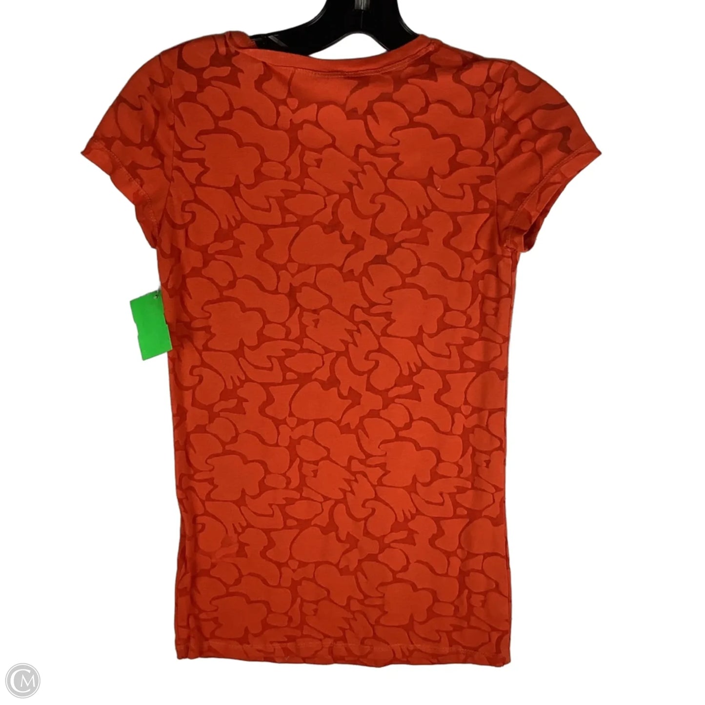 Top Short Sleeve By Clothes Mentor In Orange, Size: S