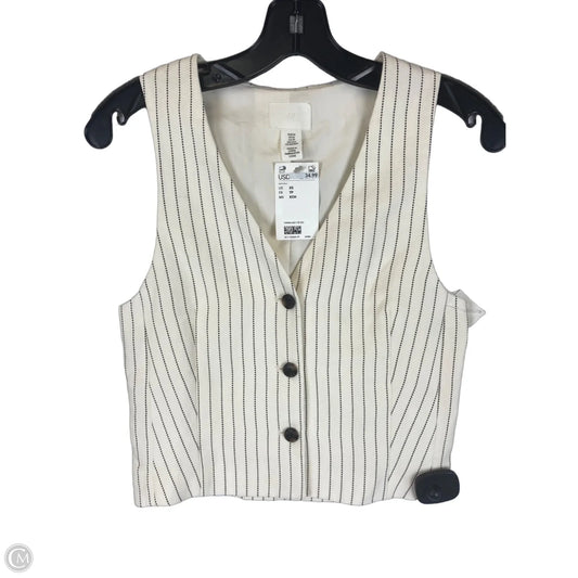 Vest Other By H&m In Black & White, Size: Xs