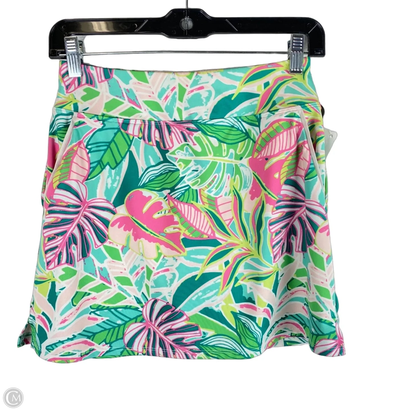 Skort By Sigrid Olsen In Green & Pink, Size: Xs