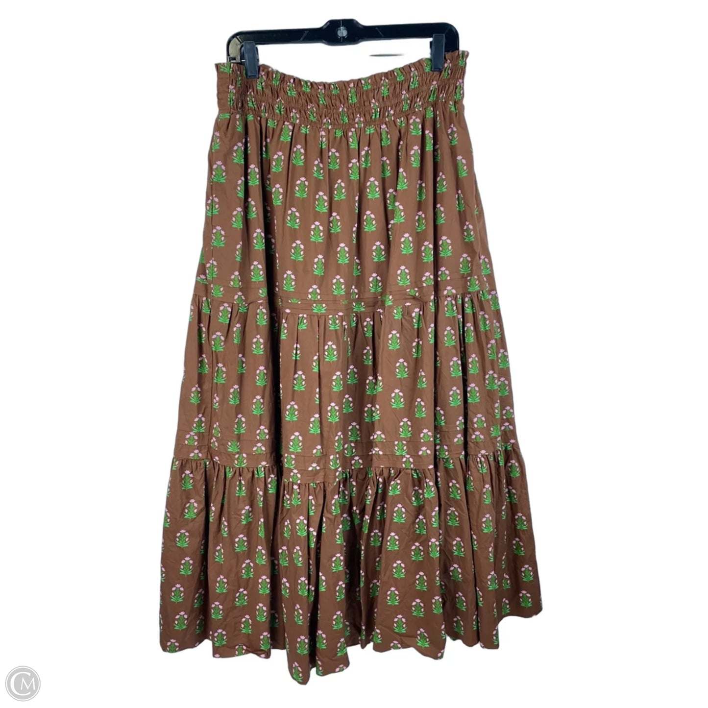 Skirt Maxi By Cmb In Floral Print, Size: Xl