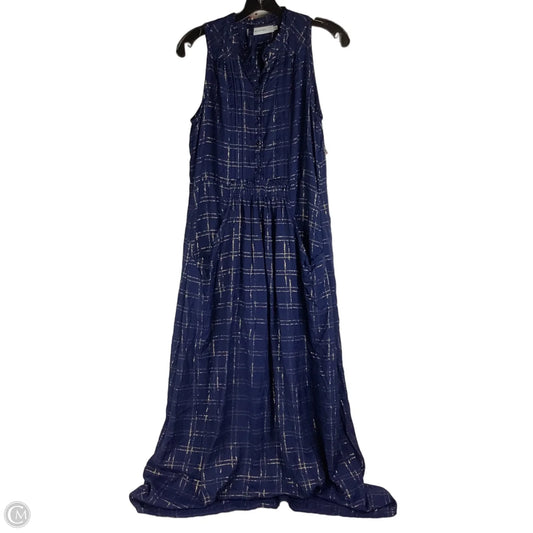 Dress Casual Maxi By Cma In Blue & Gold, Size: S (36)