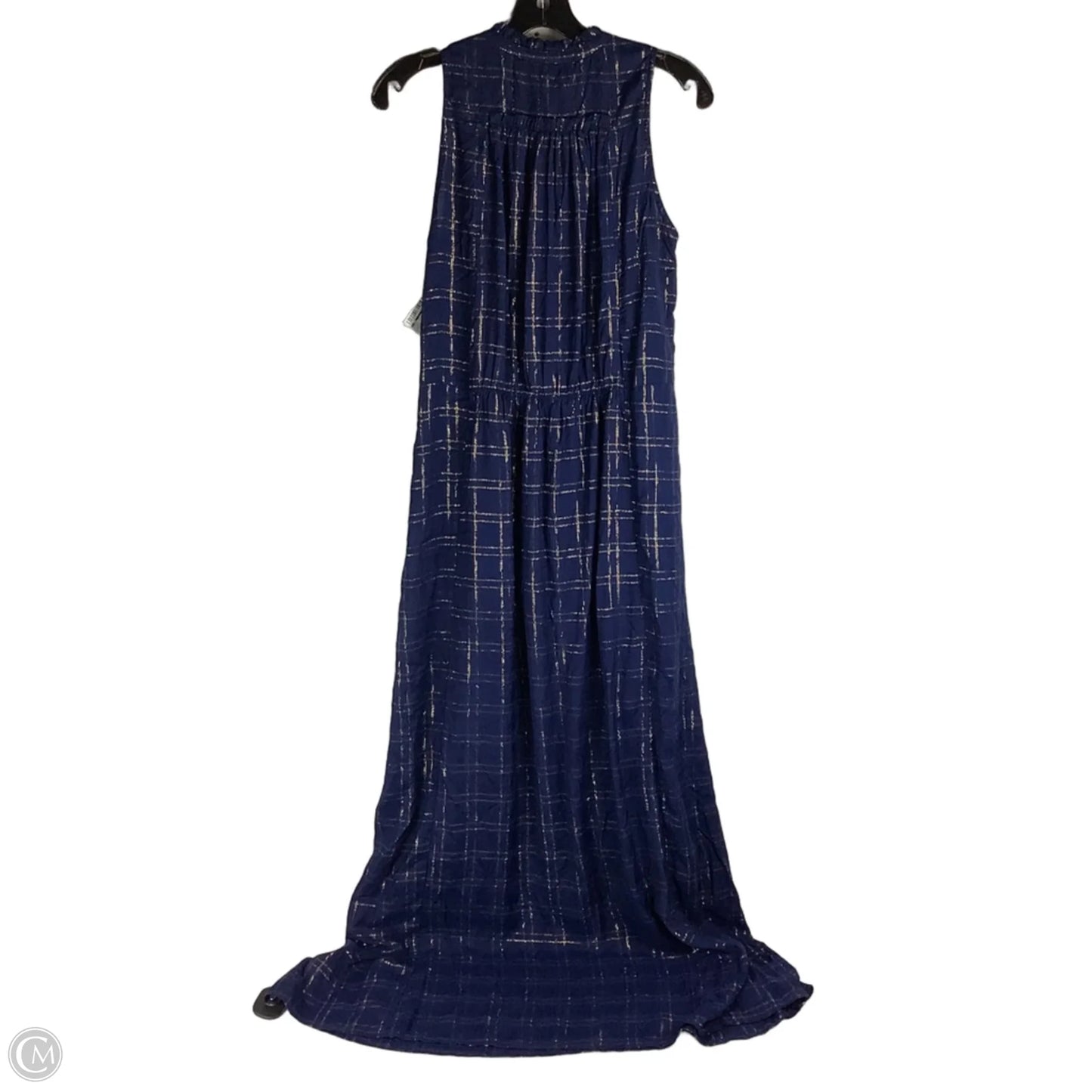 Dress Casual Maxi By Cma In Blue & Gold, Size: S (36)