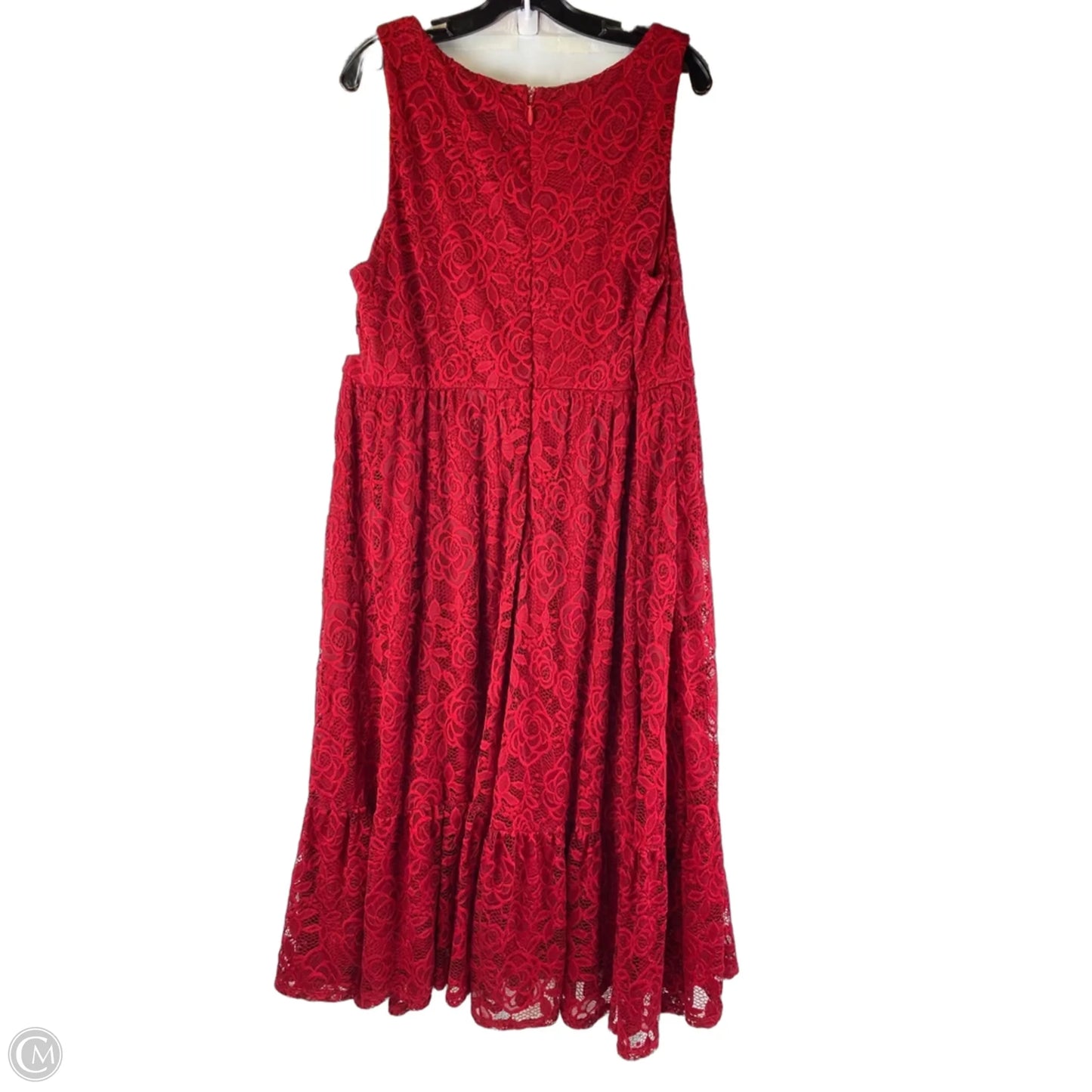 Dress Party Short By Torrid In Red, Size: 18