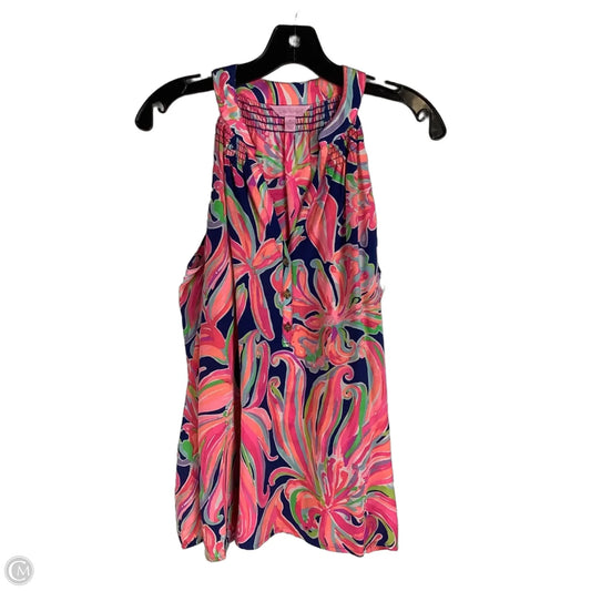 Top Sleeveless Designer By Lilly Pulitzer In Multi-colored, Size: S