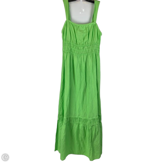 Dress Casual Maxi By Loft In Green, Size: M
