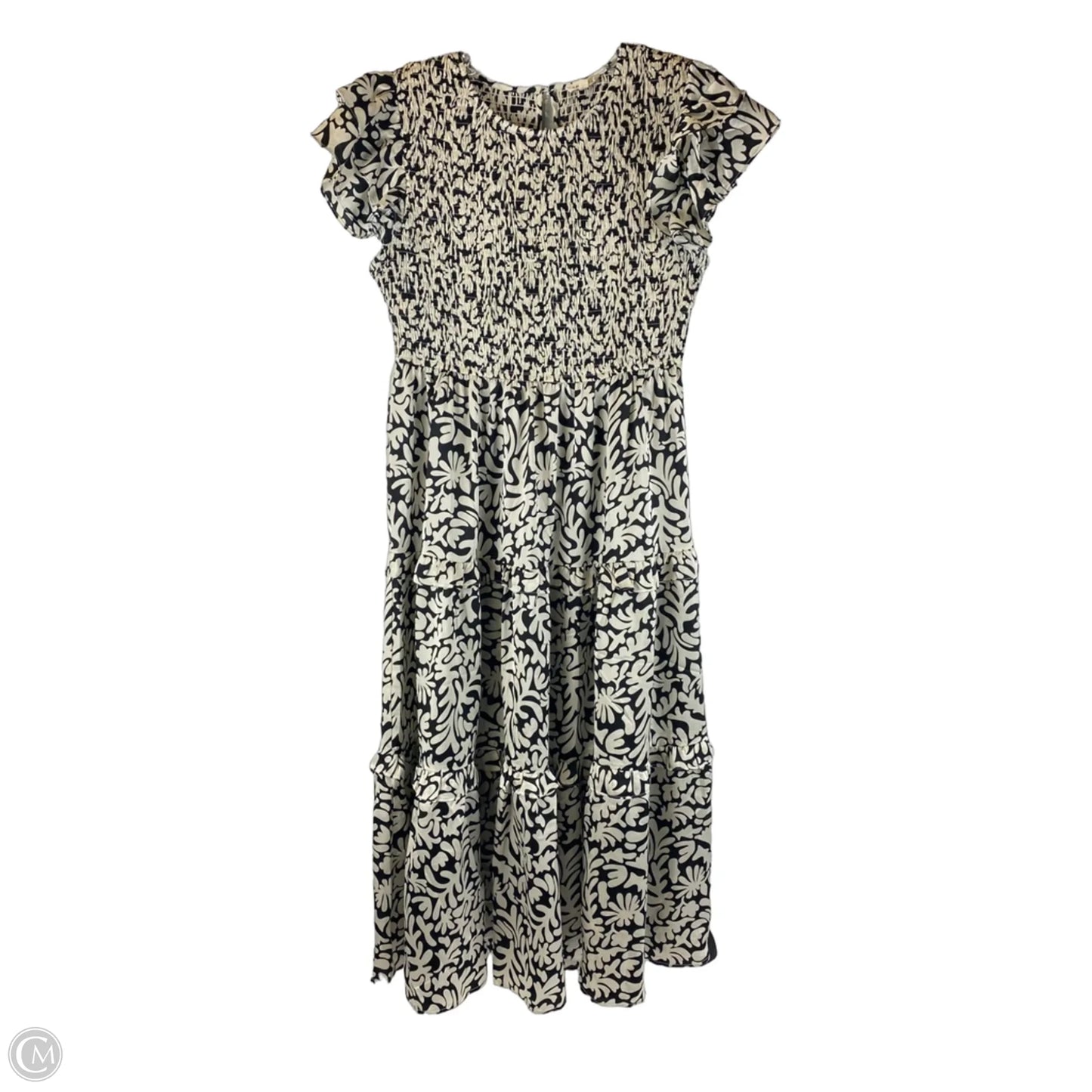 Dress Party Midi By Jodifl In Black & White, Size: S