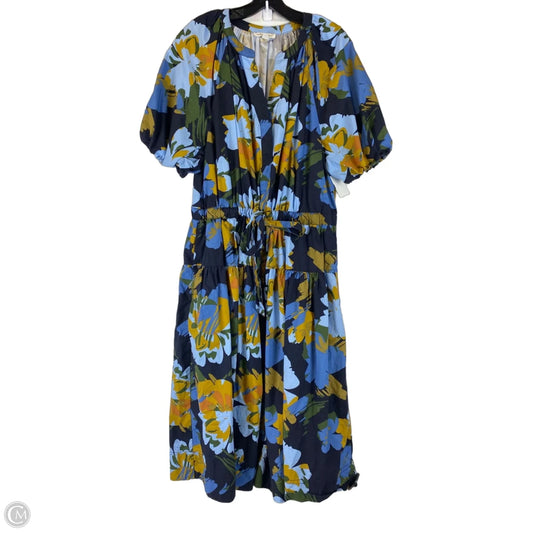 Dress Casual Midi By Free Assembly In Multi-colored, Size: Xxl
