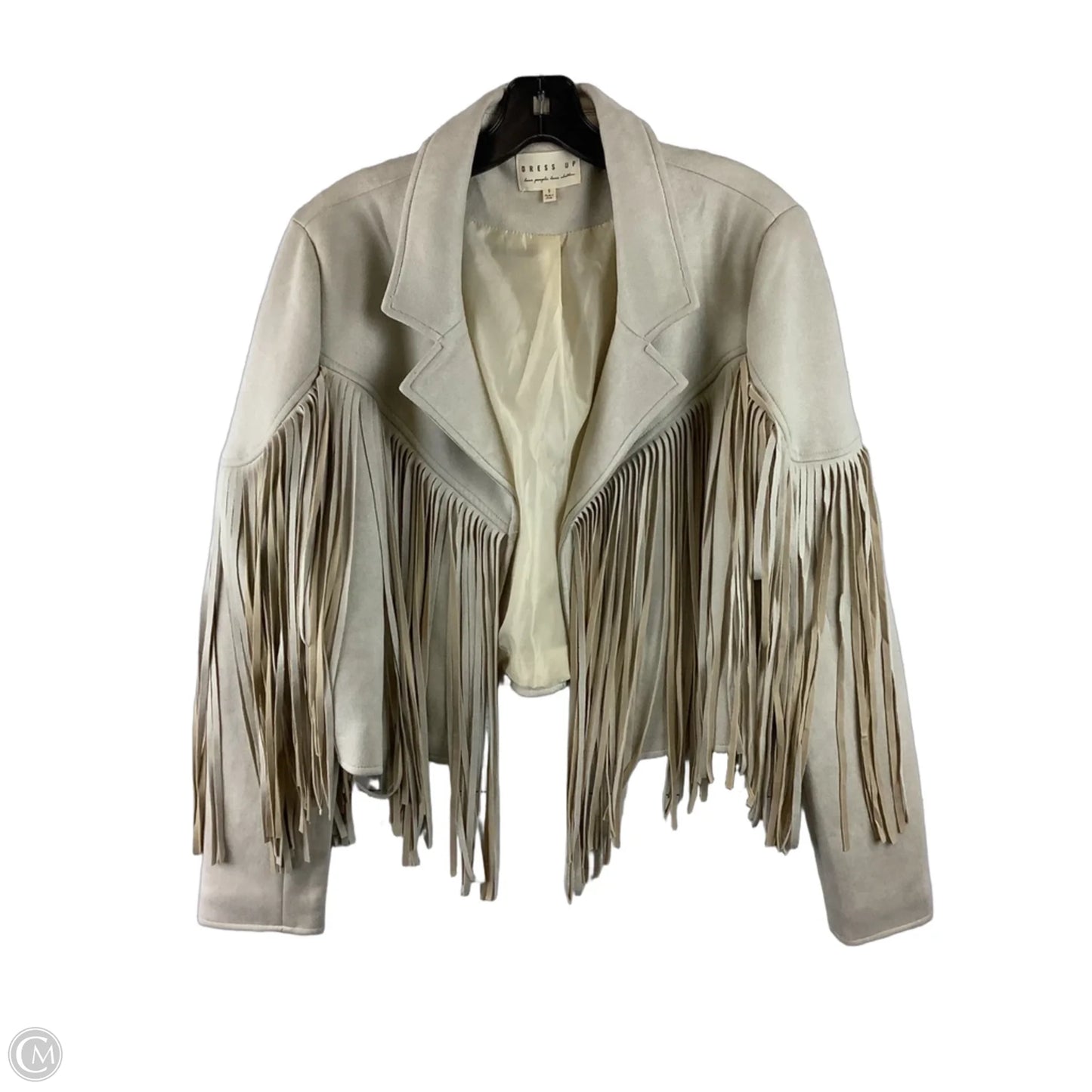 Jacket Other By Dress Up In Beige, Size: S