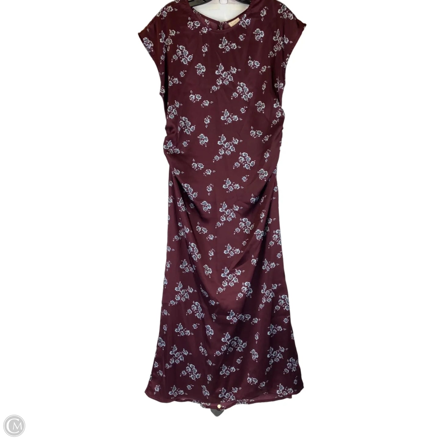 Dress Party Midi By A New Day In Blue & Red, Size: M