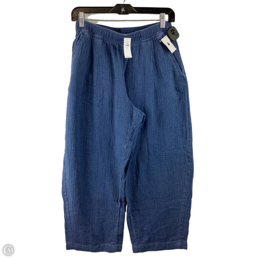 Pants Cropped By Gap In Blue, Size: M