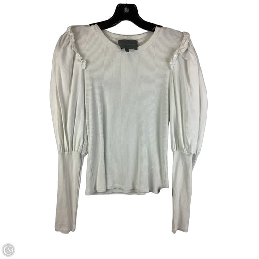 Top Long Sleeve By Sunday In Brooklyn In White, Size: S