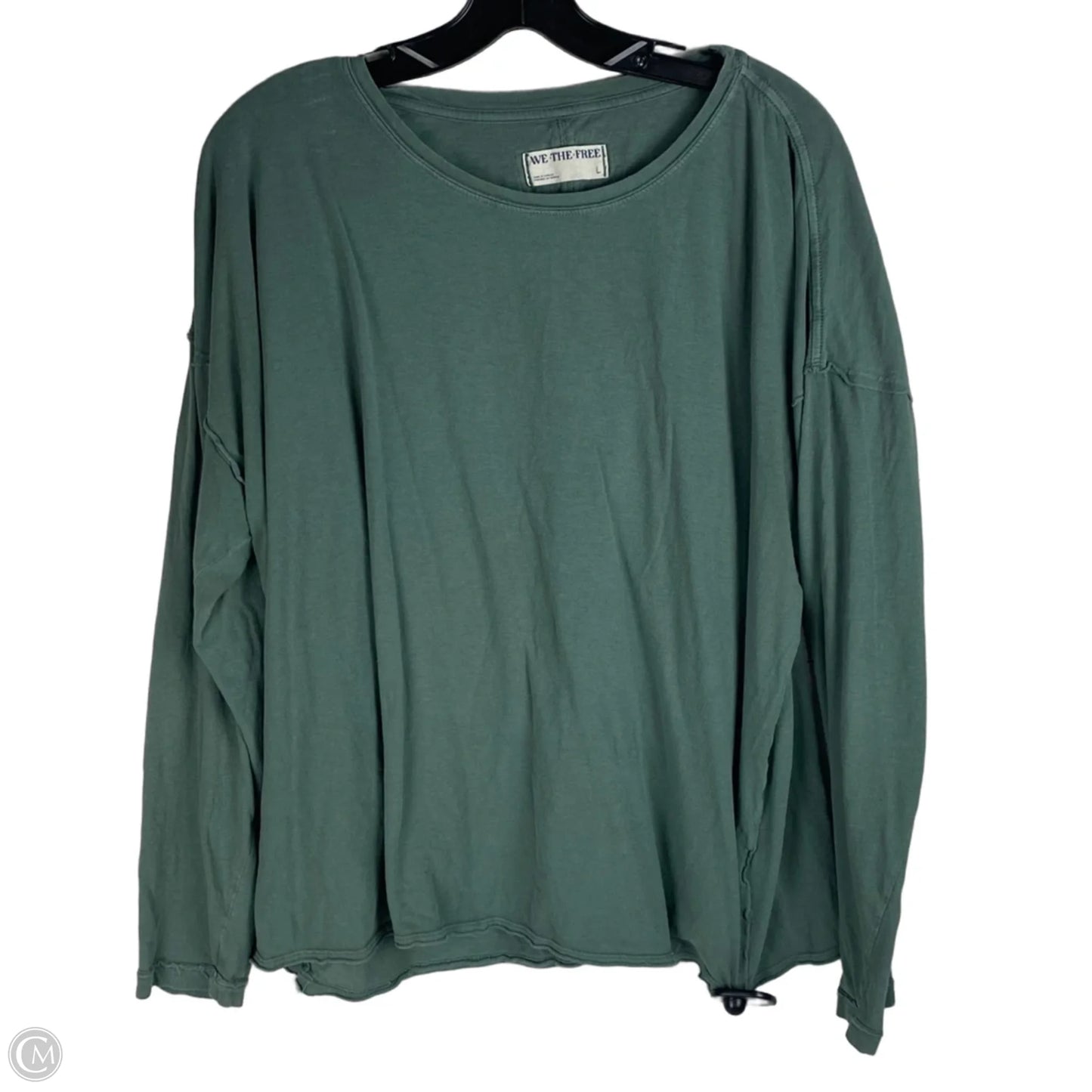 Top Long Sleeve Basic By We The Free In Green, Size: L