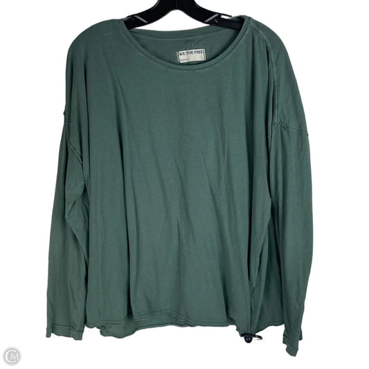 Top Long Sleeve Basic By We The Free In Green, Size: L