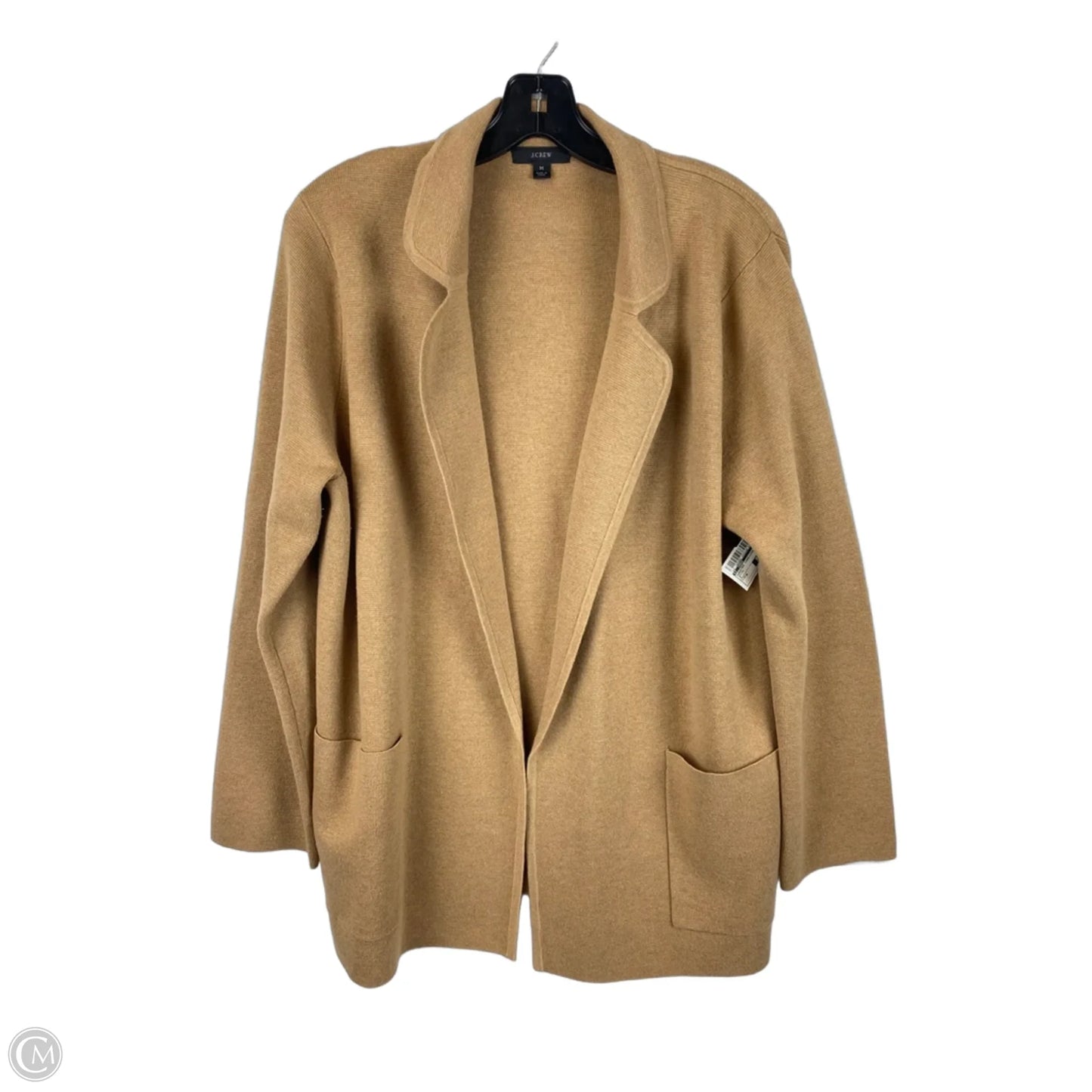 Sweater Cardigan By J. Crew In Beige, Size: M