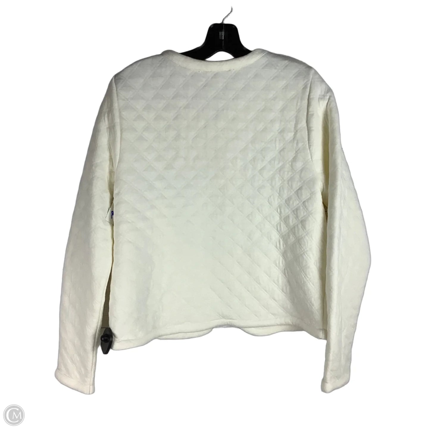 Jacket Shirt By J. Crew In Cream, Size: S