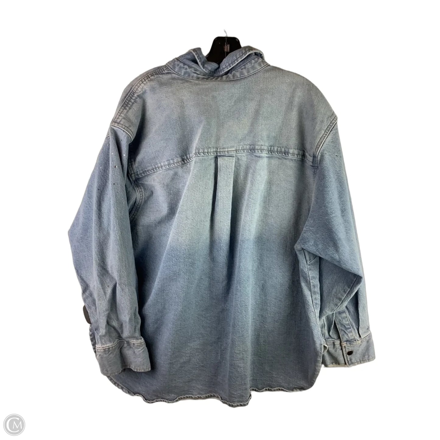 Jacket Denim By Universal Thread In Blue Denim, Size: Xxl