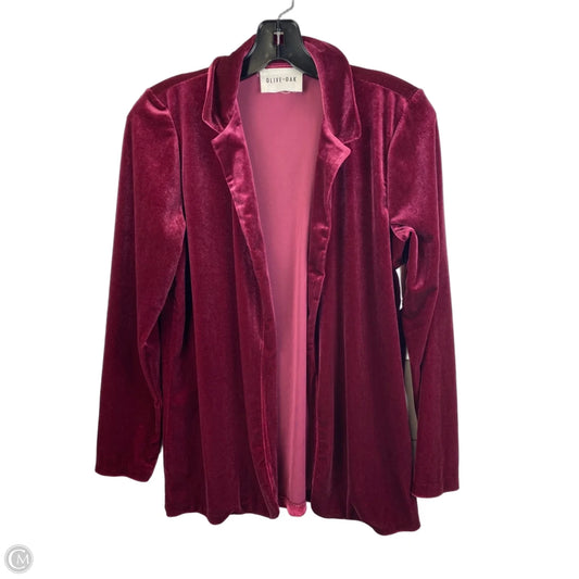 Blazer By Olive And Oak In Pink, Size: M