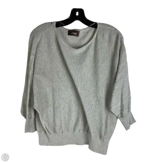 Top Long Sleeve By Kerisma In Grey, Size: S (S/M)