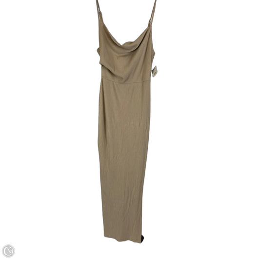 Dress Casual Midi By Petal & Pup In Beige, Size: 2