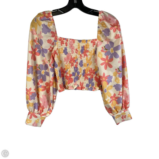 Top Long Sleeve By Sunday Up In Multi-colored, Size: S