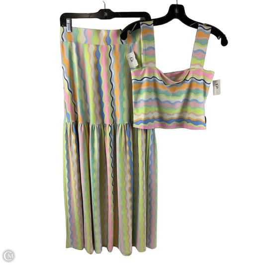 Skirt Set 2pc By Cma In Multi-colored, Size: S