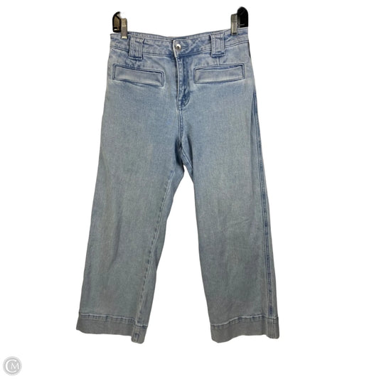 Jeans Cropped By Sanctuary In Blue Denim, Size: 4