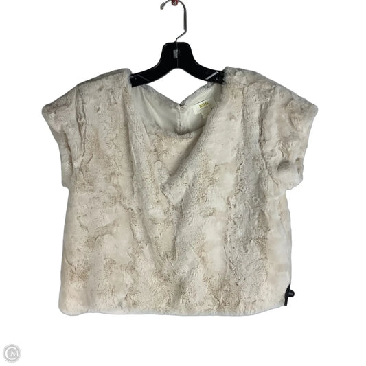 Sweater Short Sleeve By Maeve In Cream, Size: S