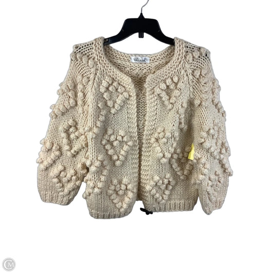 Sweater Cardigan By Chicwish In Cream