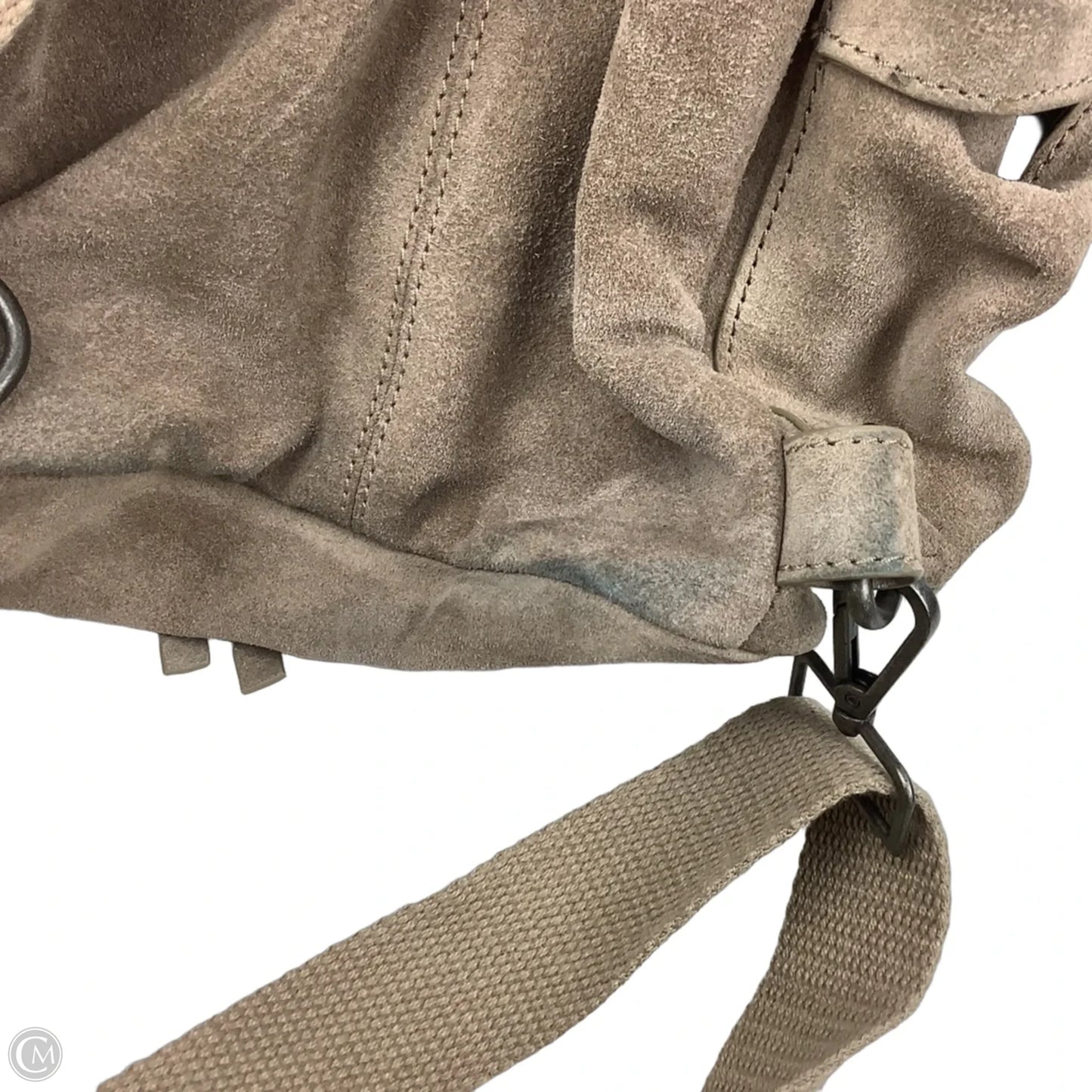 Crossbody Leather By Free People, Size: Medium