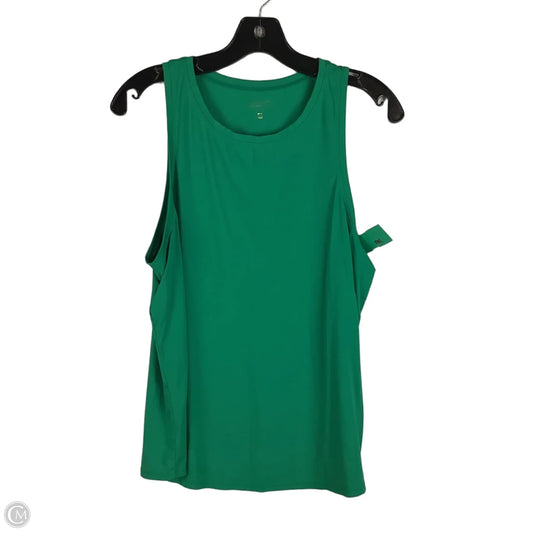 Top Sleeveless Designer By Lilly Pulitzer In Green, Size: L
