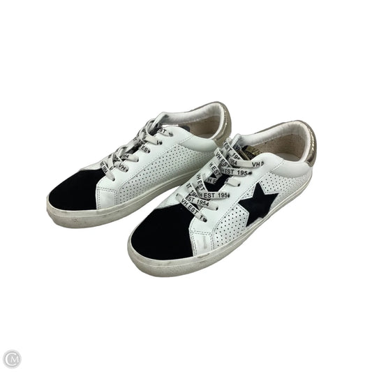 Shoes Sneakers By Vintage Havana In Black & White, Size: 7.5