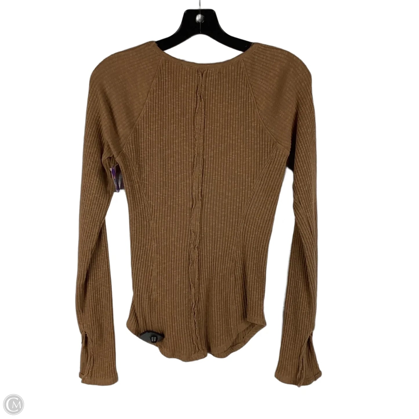 Top Long Sleeve By We The Free In Tan, Size: L
