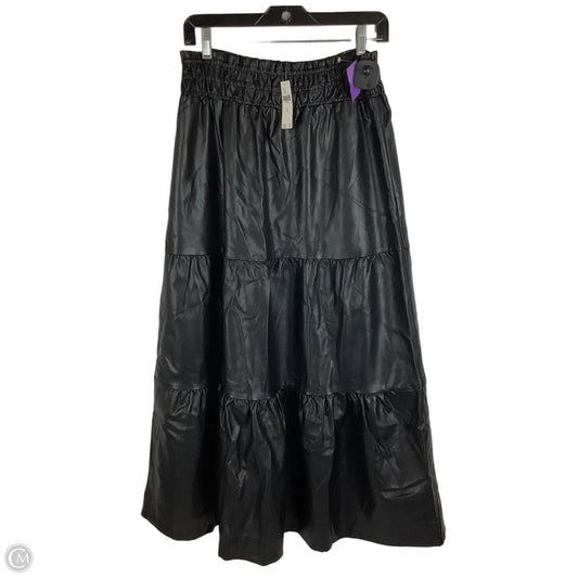 Skirt Maxi By Anthropologie In Black, Size: M