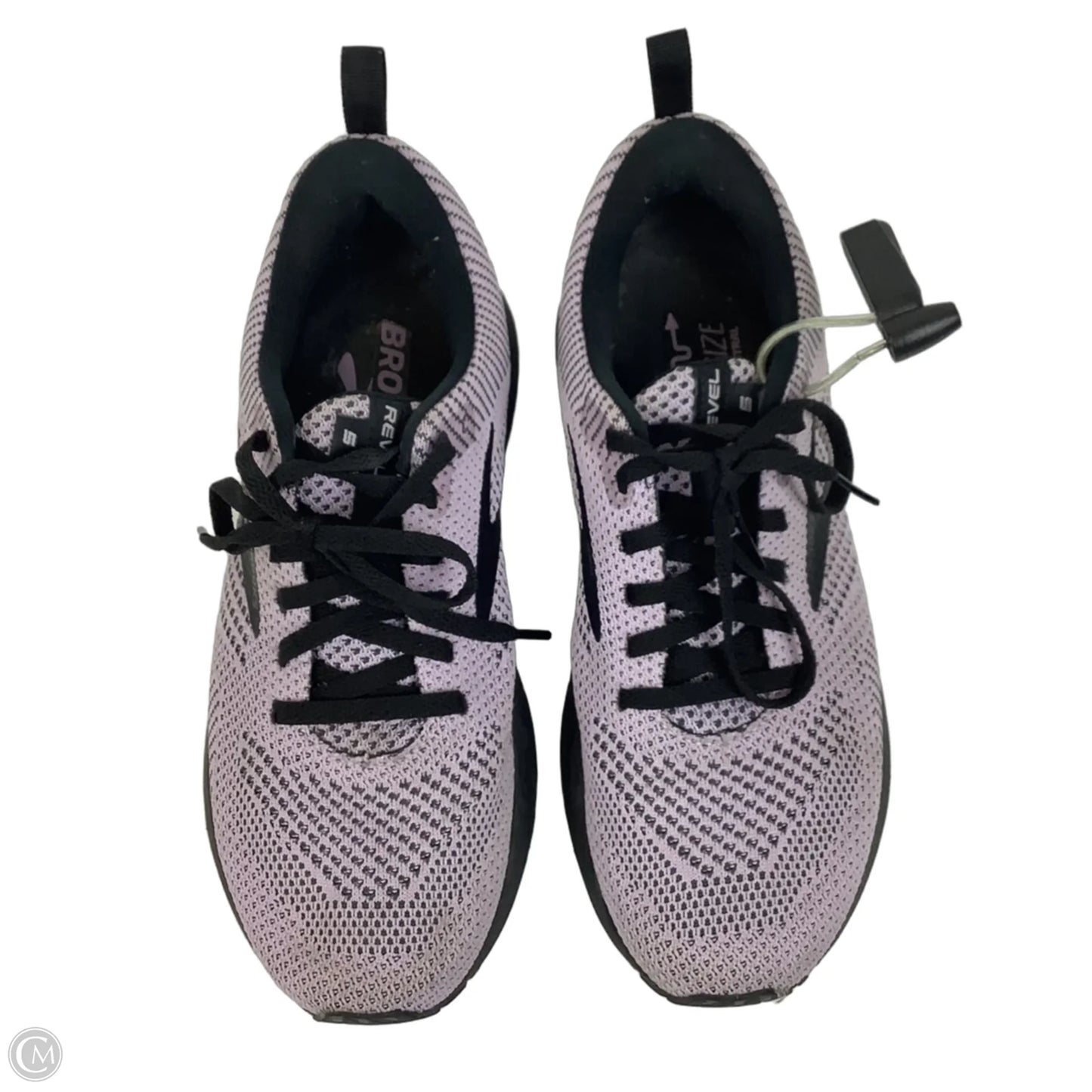 Shoes Athletic By Brooks In Black & Purple, Size: 8