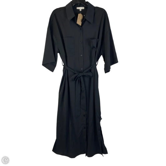 Dress Casual Maxi By Hyfve In Black, Size: L