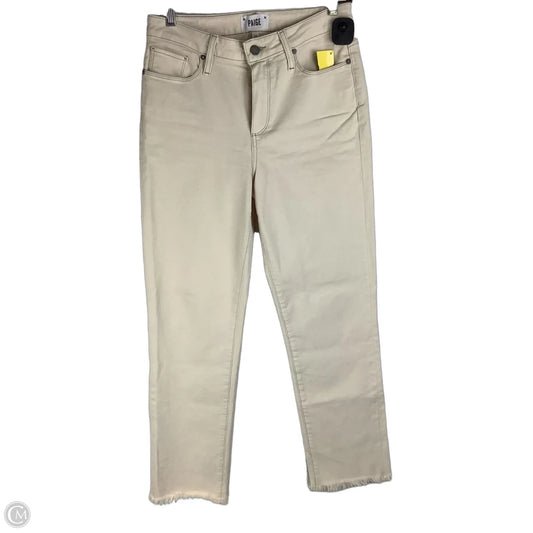 Pants Other By Paige In Cream, Size: 6/28