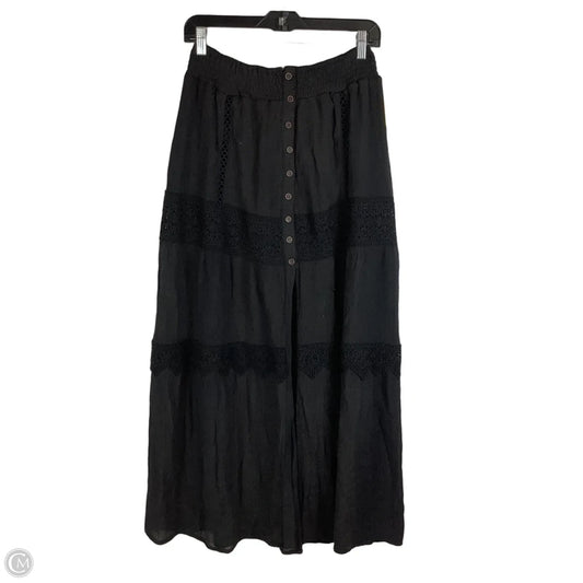 Skirt Maxi By Cmc In Black, Size: S
