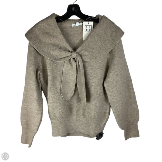 Sweater By Thml In Tan, Size: Xs