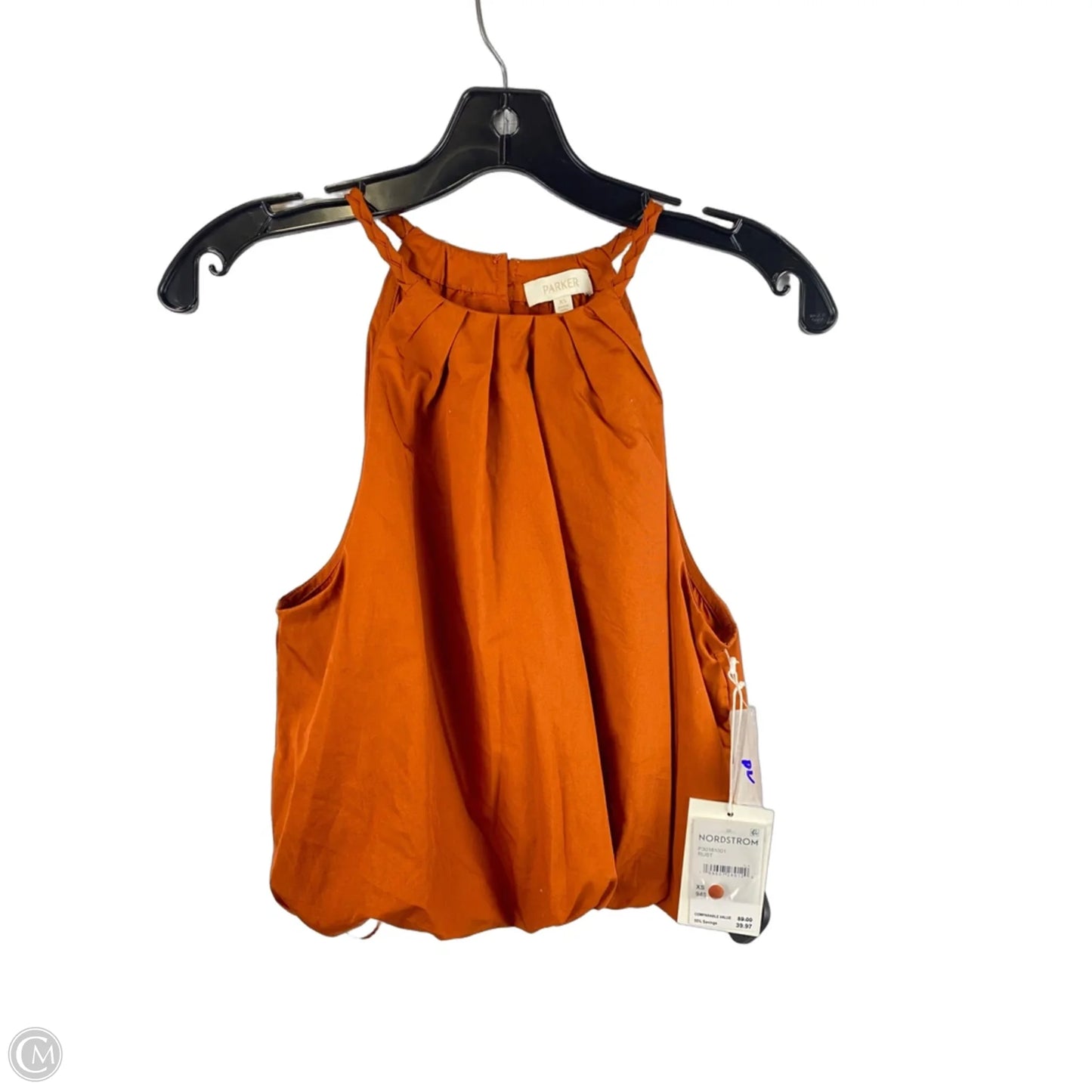 Top Sleeveless By Parker In Orange, Size: Xs