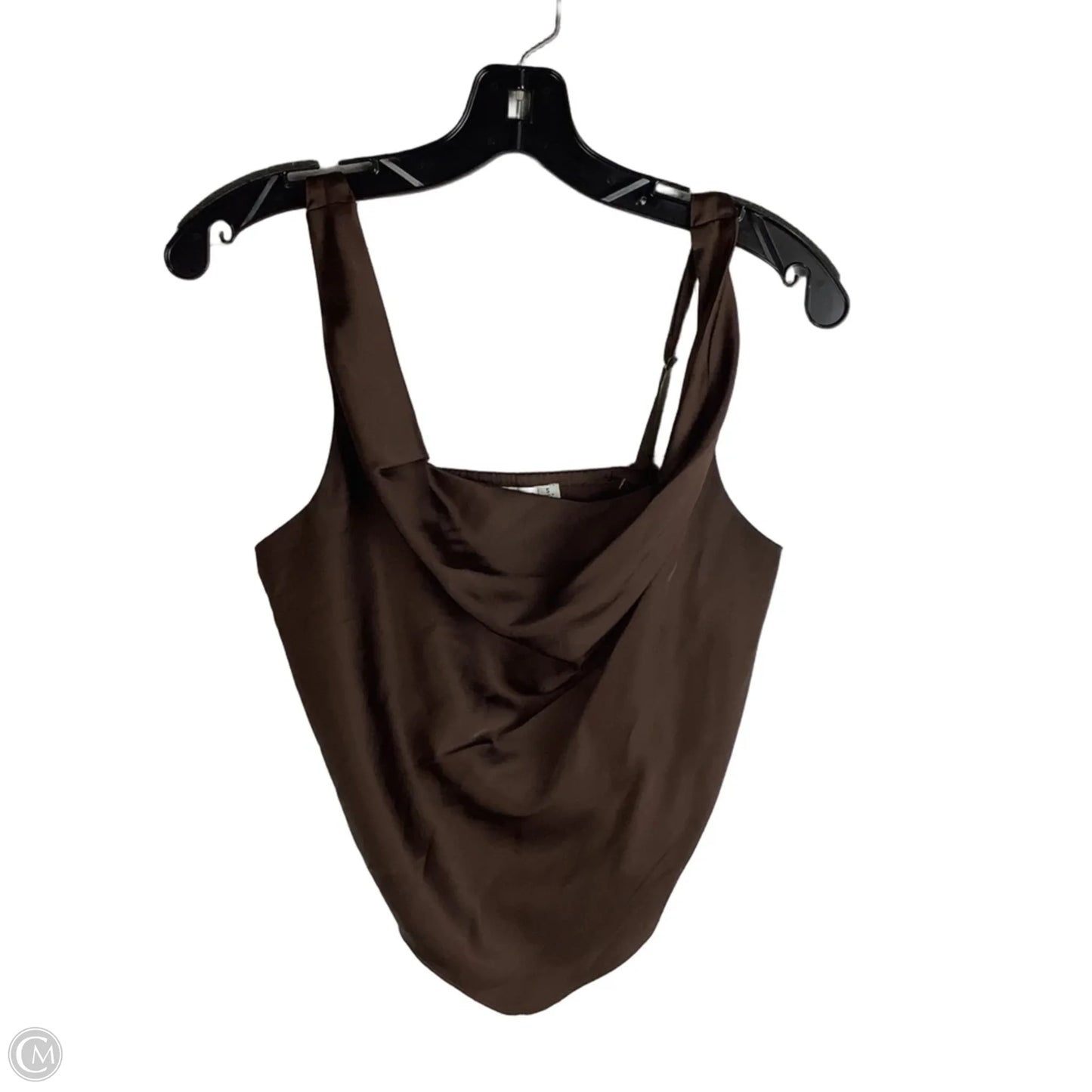Top Sleeveless By Abercrombie And Fitch In Brown, Size: S