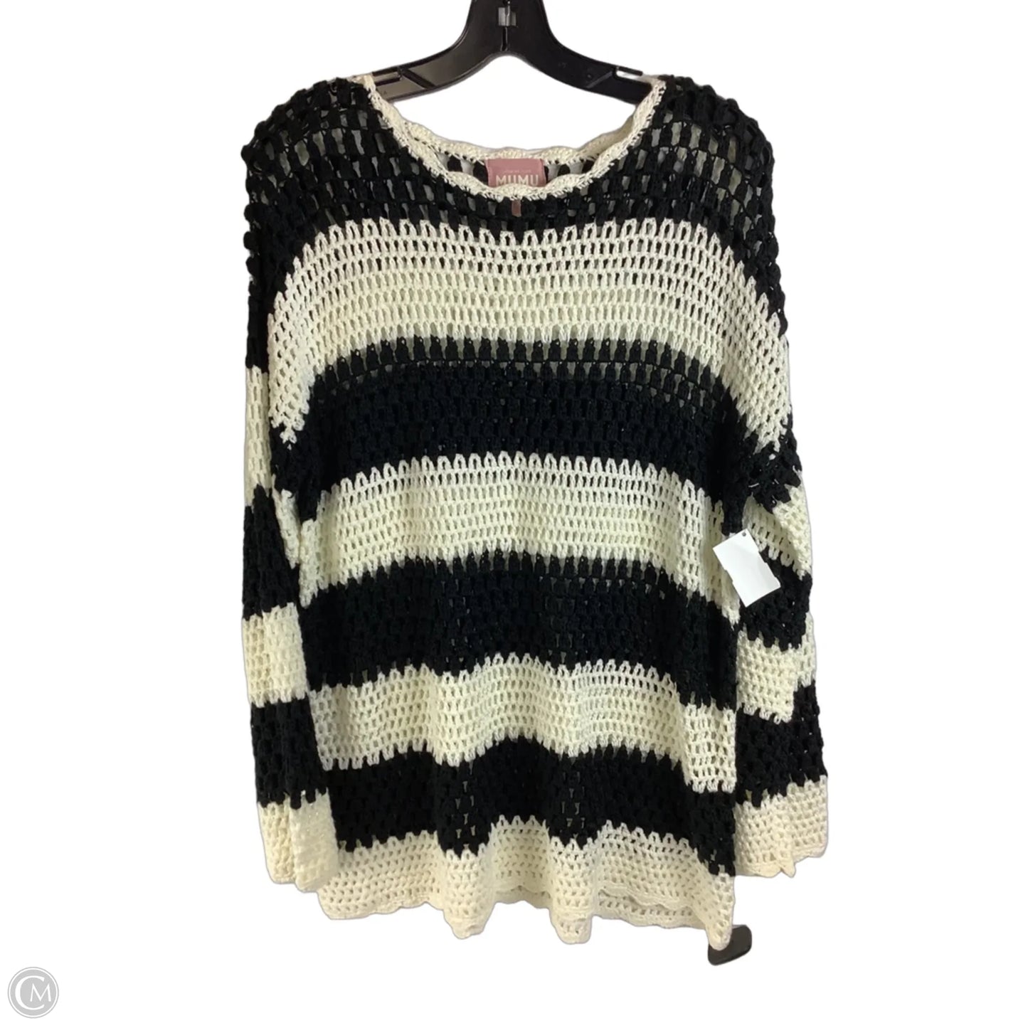 Sweater By Show Me Your Mumu In Black & White, Size: Xs