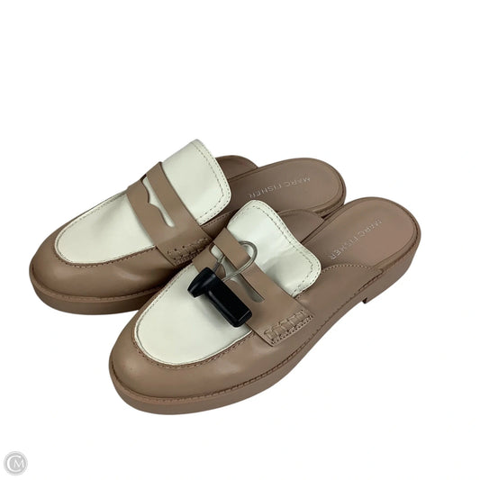 Shoes Flats By Mark Fisher In Brown & Cream, Size: 8